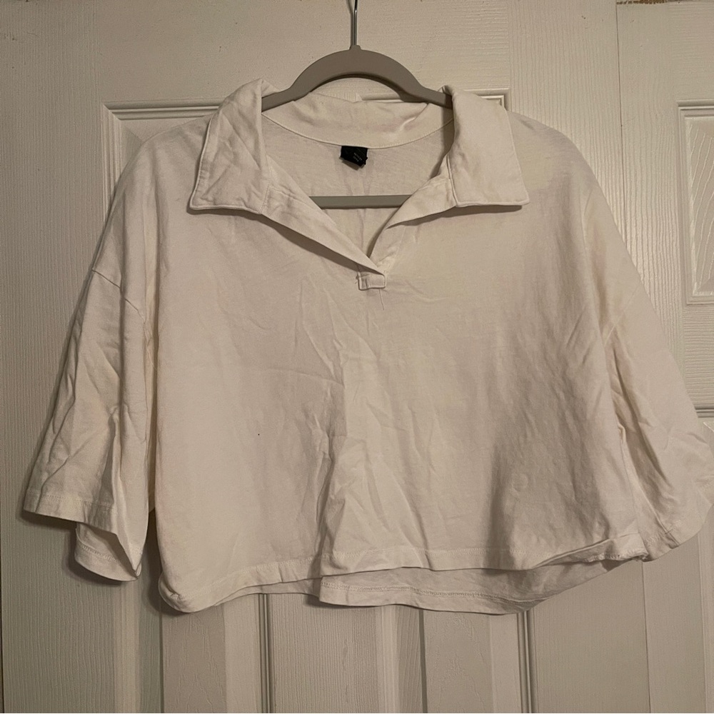 Wild Fable Cropped Collar Shirt